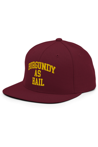 Burgundy As Hail Snap